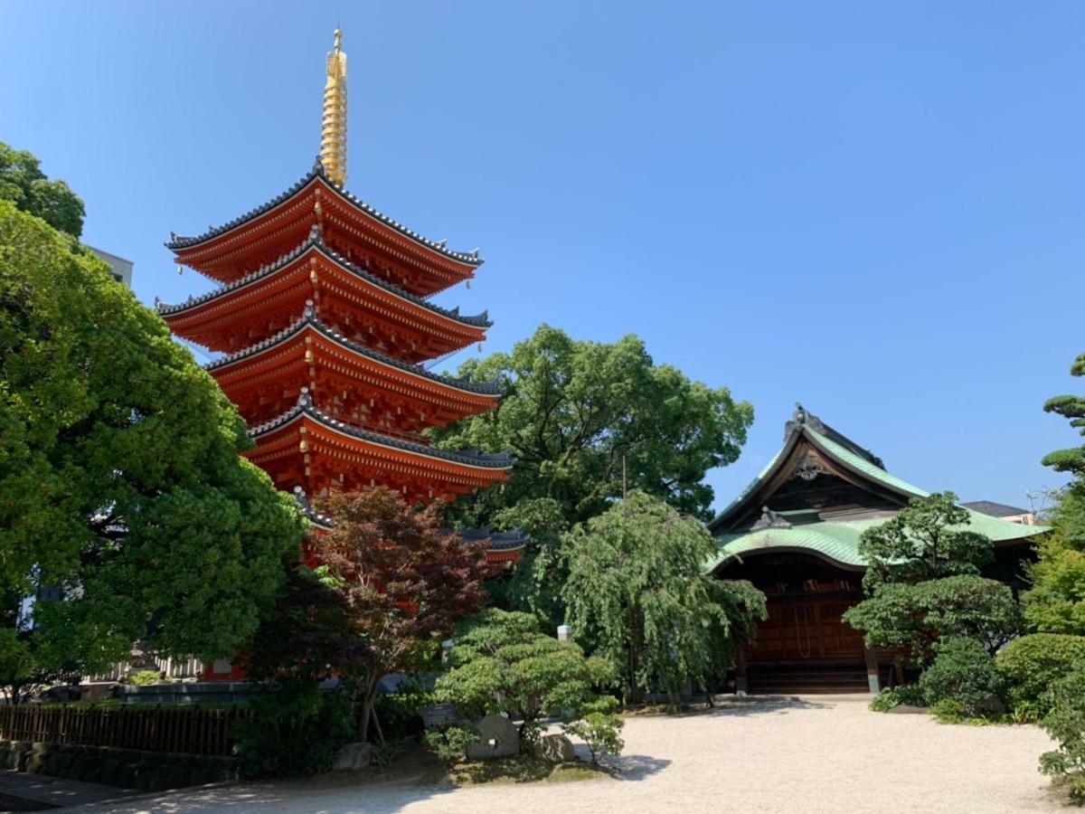 Appartamento Trip Pod Higashi-Hie Fukuoka  Esterno foto
